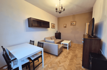 3-room flat at Majdańska 5, Praga-Południe with a beautiful view of the modern centre of Warsaw